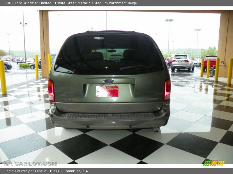 Estate Green Metallic / Medium Parchment Beige 2002 Ford Windstar Limited