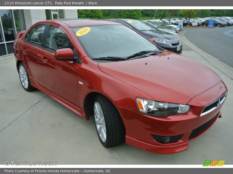 Front 3/4 View of 2010 Lancer GTS