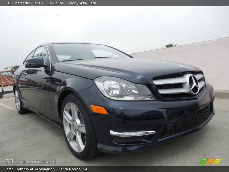 Black / Ash/Black 2013 Mercedes-Benz C 250 Coupe