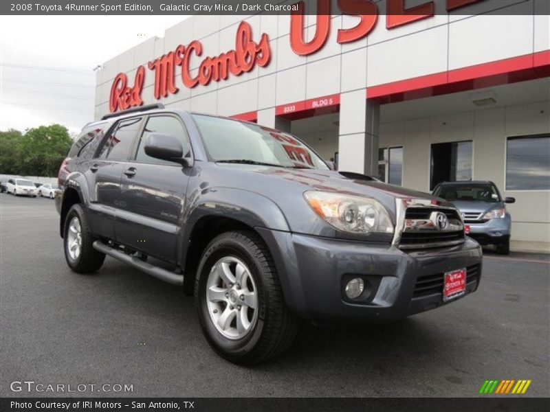 Galactic Gray Mica / Dark Charcoal 2008 Toyota 4Runner Sport Edition