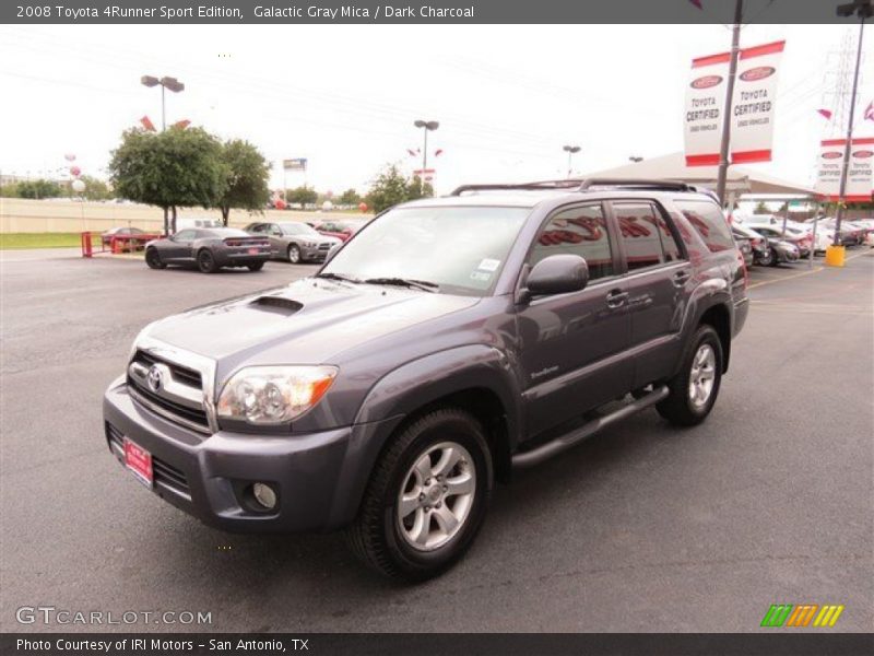 Galactic Gray Mica / Dark Charcoal 2008 Toyota 4Runner Sport Edition