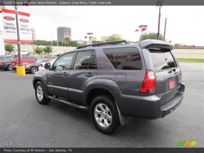 Galactic Gray Mica / Dark Charcoal 2008 Toyota 4Runner Sport Edition