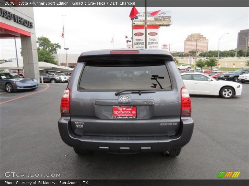 Galactic Gray Mica / Dark Charcoal 2008 Toyota 4Runner Sport Edition