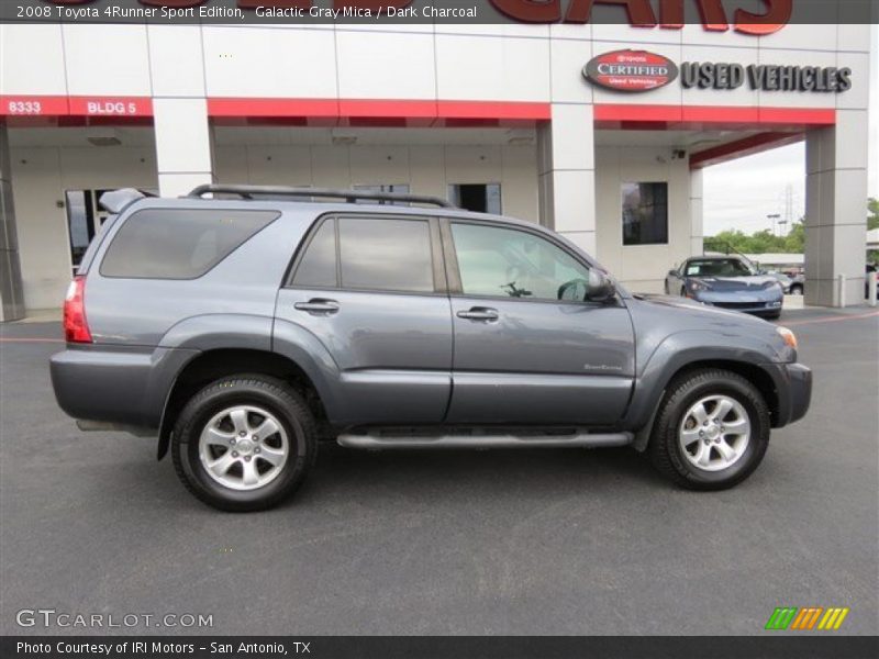 Galactic Gray Mica / Dark Charcoal 2008 Toyota 4Runner Sport Edition