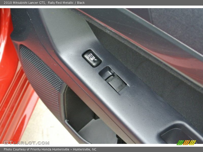 Rally Red Metallic / Black 2010 Mitsubishi Lancer GTS