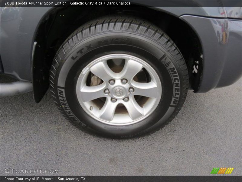 Galactic Gray Mica / Dark Charcoal 2008 Toyota 4Runner Sport Edition