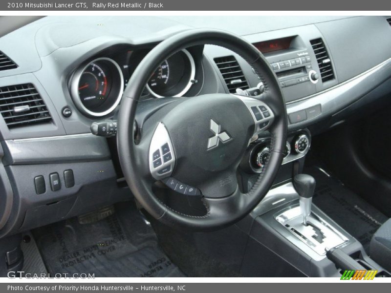 Dashboard of 2010 Lancer GTS