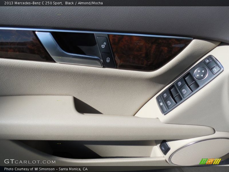 Black / Almond/Mocha 2013 Mercedes-Benz C 250 Sport