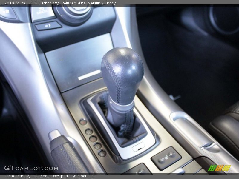 Polished Metal Metallic / Ebony 2010 Acura TL 3.5 Technology