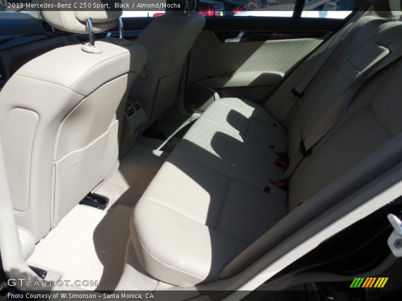 Black / Almond/Mocha 2013 Mercedes-Benz C 250 Sport