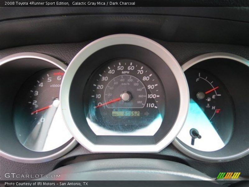 Galactic Gray Mica / Dark Charcoal 2008 Toyota 4Runner Sport Edition