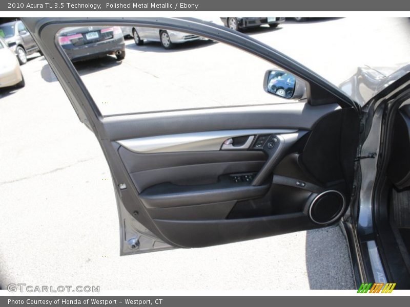 Polished Metal Metallic / Ebony 2010 Acura TL 3.5 Technology
