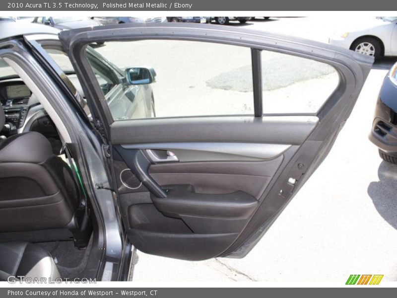 Polished Metal Metallic / Ebony 2010 Acura TL 3.5 Technology