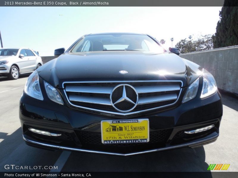 Black / Almond/Mocha 2013 Mercedes-Benz E 350 Coupe
