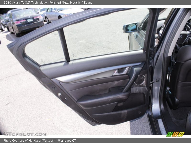 Polished Metal Metallic / Ebony 2010 Acura TL 3.5 Technology