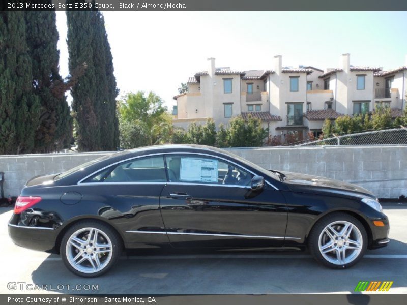 Black / Almond/Mocha 2013 Mercedes-Benz E 350 Coupe