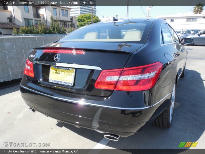 Black / Almond/Mocha 2013 Mercedes-Benz E 350 Coupe