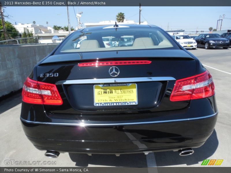 Black / Almond/Mocha 2013 Mercedes-Benz E 350 Coupe