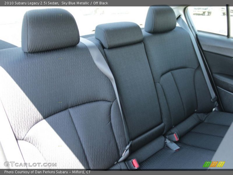 Sky Blue Metallic / Off Black 2010 Subaru Legacy 2.5i Sedan