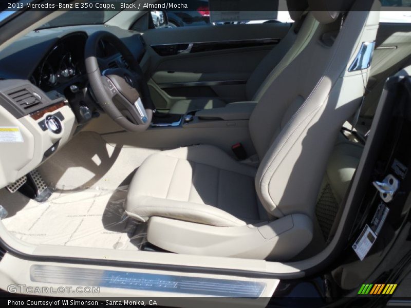 Black / Almond/Mocha 2013 Mercedes-Benz E 350 Coupe
