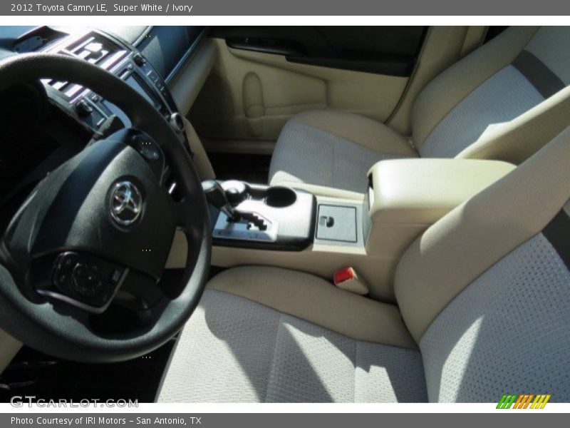 Super White / Ivory 2012 Toyota Camry LE