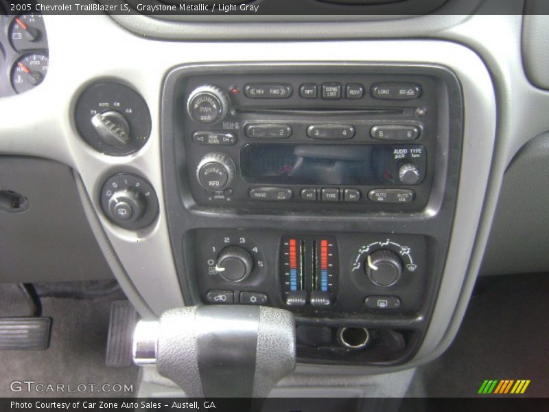 Controls of 2005 TrailBlazer LS