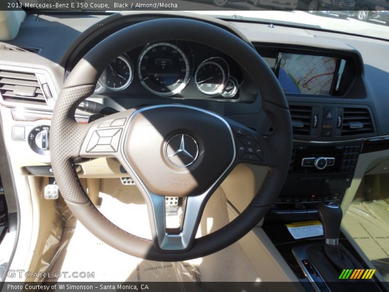 Black / Almond/Mocha 2013 Mercedes-Benz E 350 Coupe