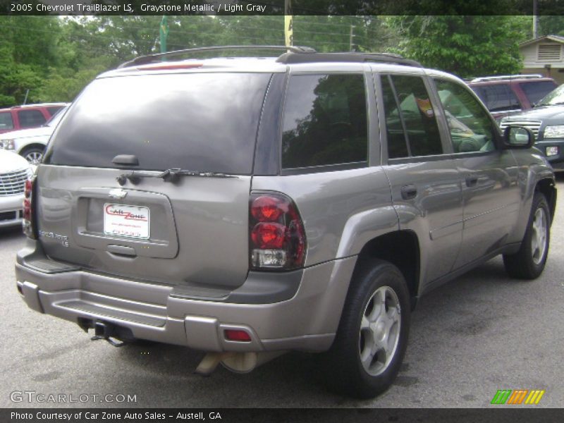 Graystone Metallic / Light Gray 2005 Chevrolet TrailBlazer LS