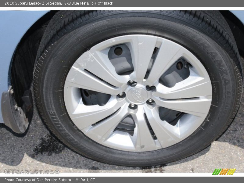 Sky Blue Metallic / Off Black 2010 Subaru Legacy 2.5i Sedan