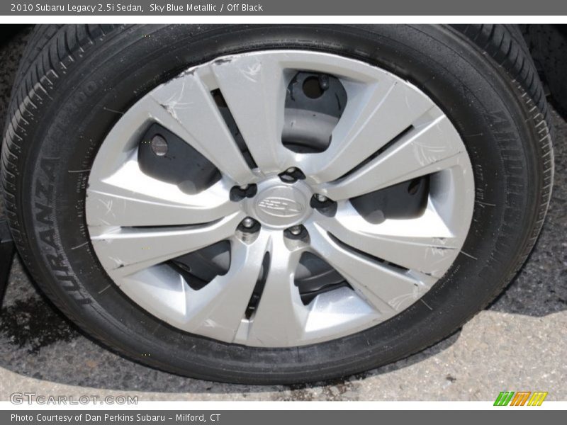 Sky Blue Metallic / Off Black 2010 Subaru Legacy 2.5i Sedan
