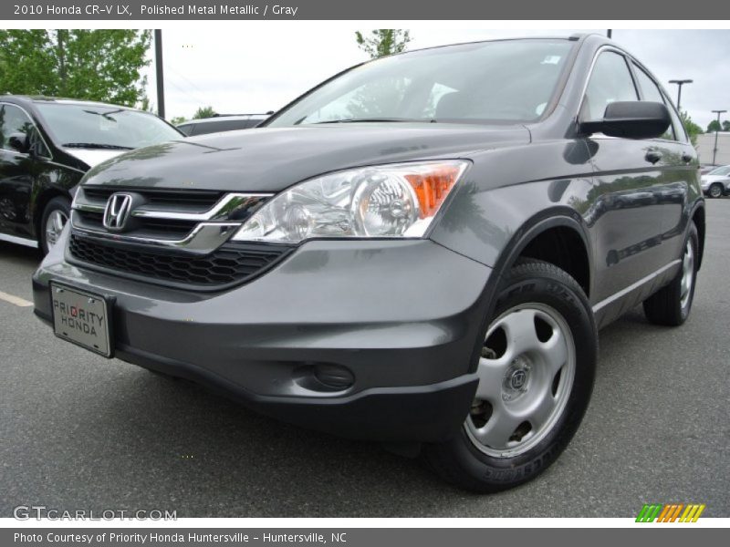 Polished Metal Metallic / Gray 2010 Honda CR-V LX