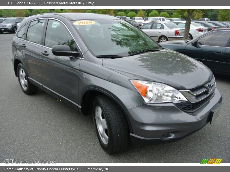 Polished Metal Metallic / Gray 2010 Honda CR-V LX