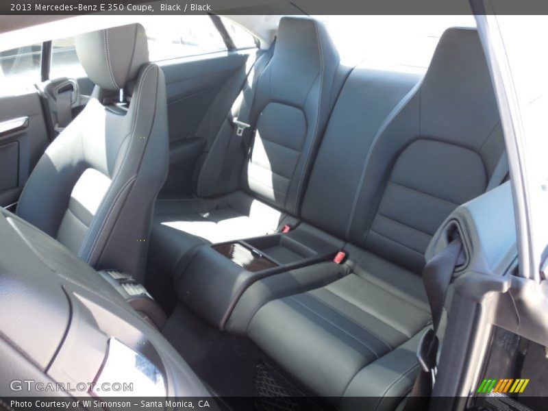 Black / Black 2013 Mercedes-Benz E 350 Coupe