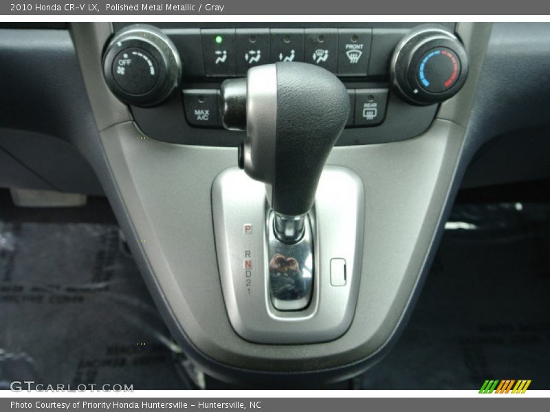 Polished Metal Metallic / Gray 2010 Honda CR-V LX