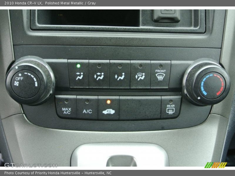 Polished Metal Metallic / Gray 2010 Honda CR-V LX