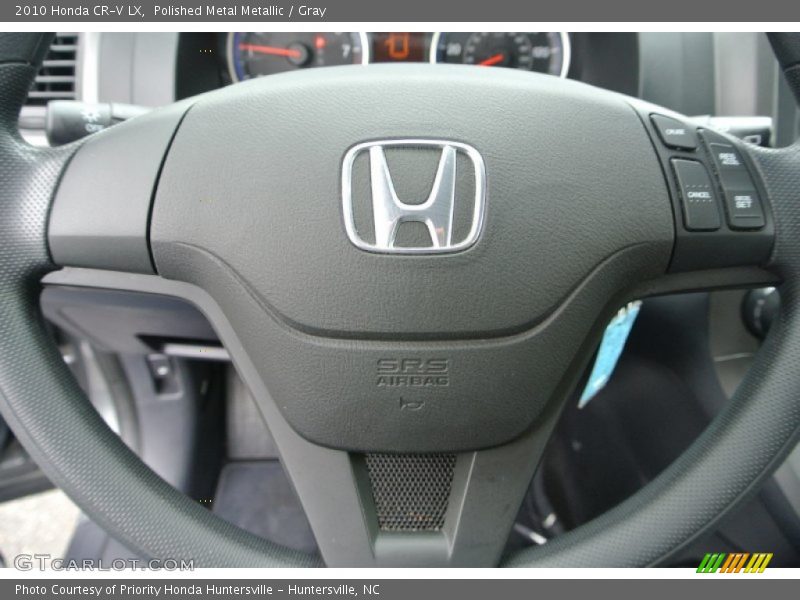 Polished Metal Metallic / Gray 2010 Honda CR-V LX