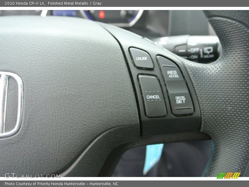 Polished Metal Metallic / Gray 2010 Honda CR-V LX