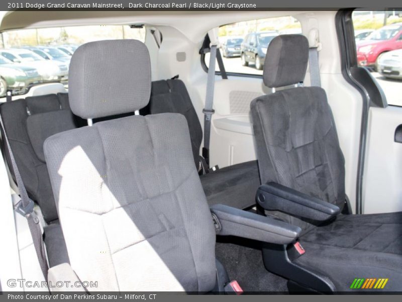 Dark Charcoal Pearl / Black/Light Graystone 2011 Dodge Grand Caravan Mainstreet