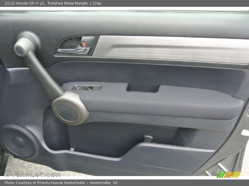 Polished Metal Metallic / Gray 2010 Honda CR-V LX