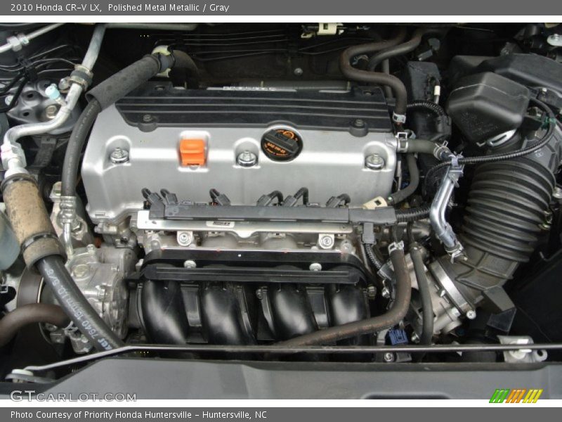 Polished Metal Metallic / Gray 2010 Honda CR-V LX