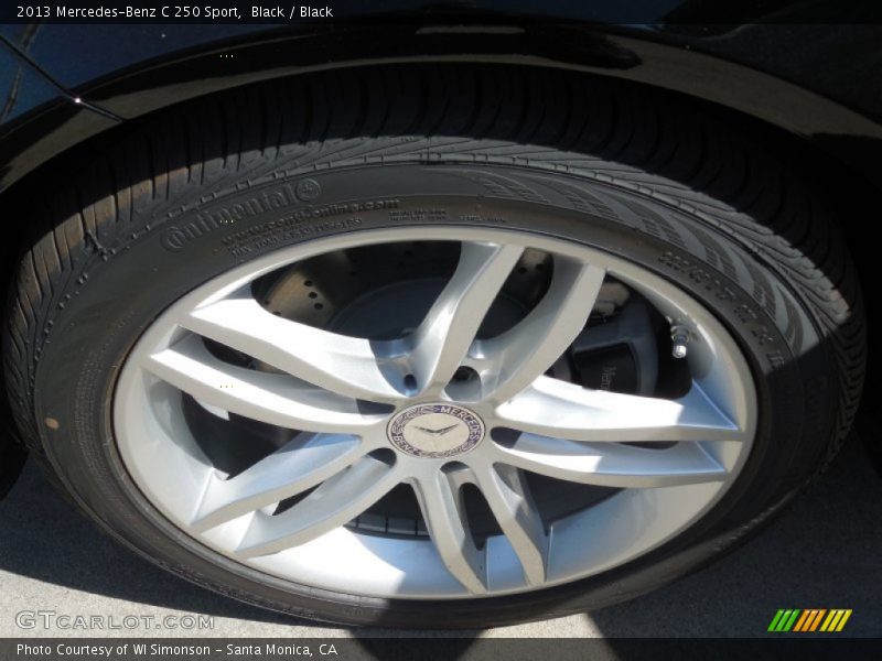 Black / Black 2013 Mercedes-Benz C 250 Sport