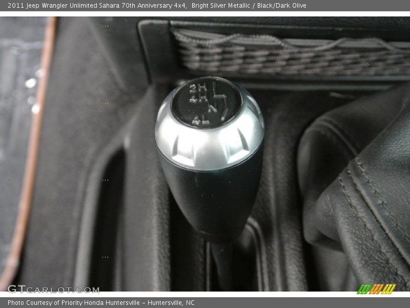 Bright Silver Metallic / Black/Dark Olive 2011 Jeep Wrangler Unlimited Sahara 70th Anniversary 4x4