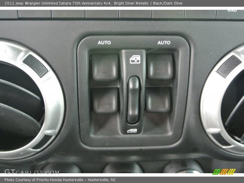 Bright Silver Metallic / Black/Dark Olive 2011 Jeep Wrangler Unlimited Sahara 70th Anniversary 4x4