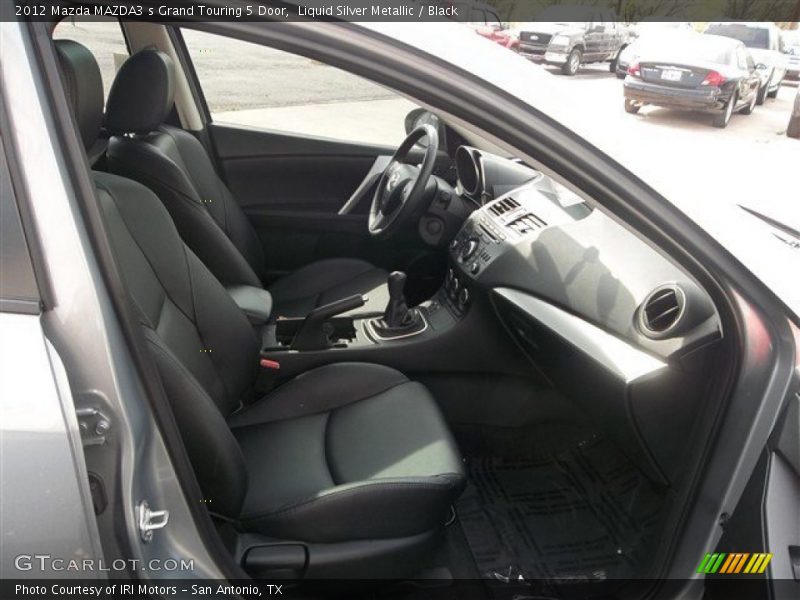  2012 MAZDA3 s Grand Touring 5 Door Black Interior