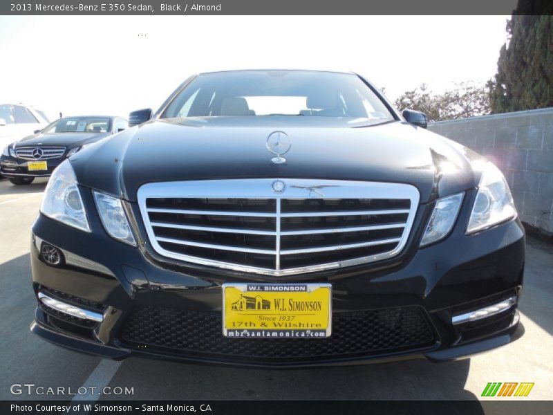Black / Almond 2013 Mercedes-Benz E 350 Sedan