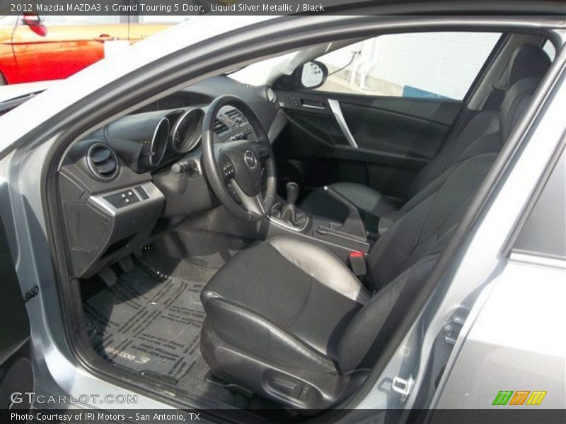  2012 MAZDA3 s Grand Touring 5 Door Black Interior