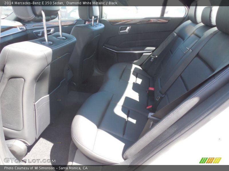 Diamond White Metallic / Black 2014 Mercedes-Benz E 350 Sedan