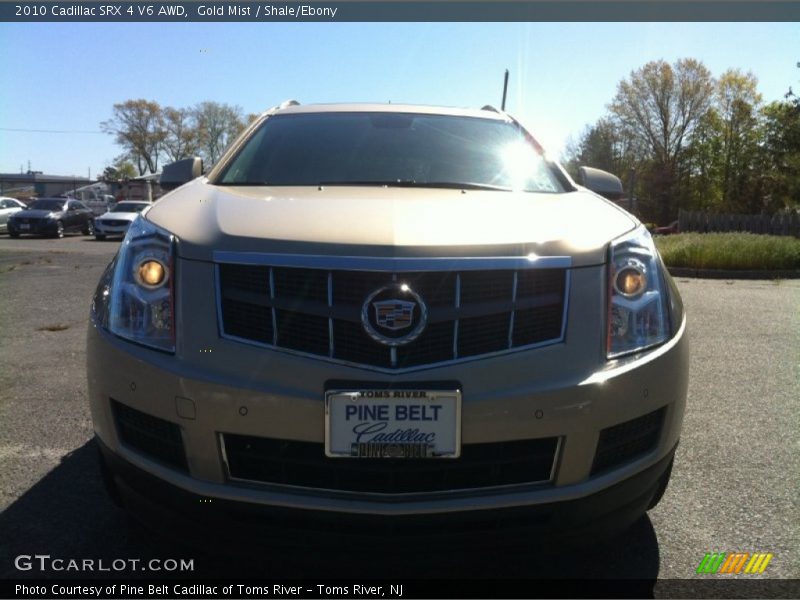 Gold Mist / Shale/Ebony 2010 Cadillac SRX 4 V6 AWD