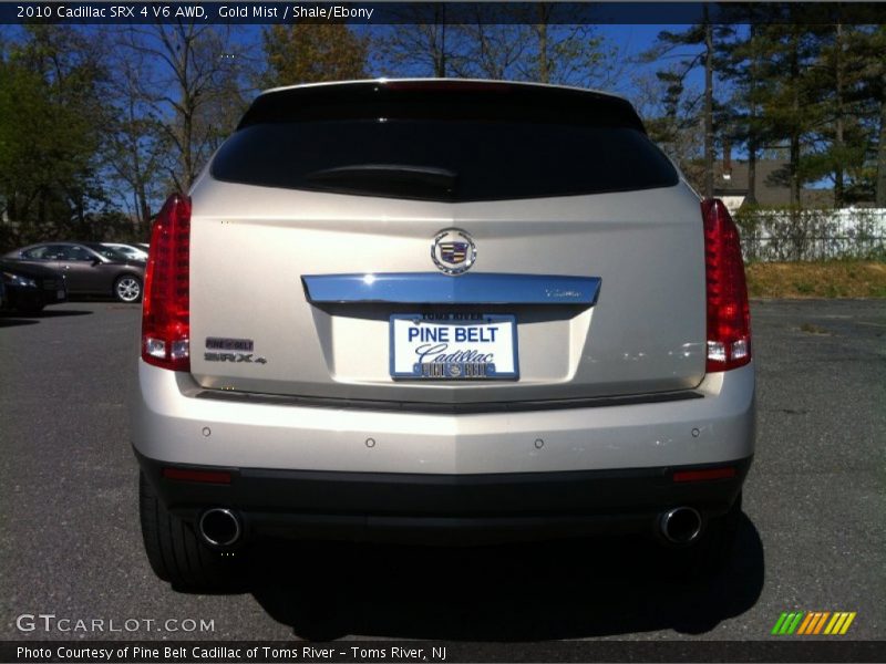 Gold Mist / Shale/Ebony 2010 Cadillac SRX 4 V6 AWD