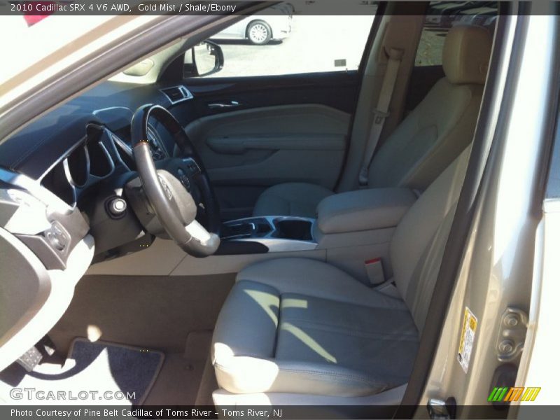 Gold Mist / Shale/Ebony 2010 Cadillac SRX 4 V6 AWD